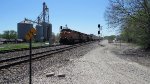 Silos-signage-signals, and a train here at Bosworth